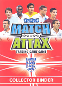 Album England 2010. Match Attax