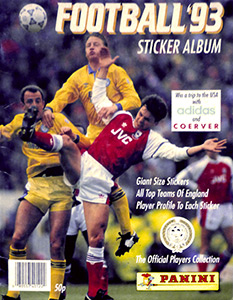 Album English Football 1992-1993