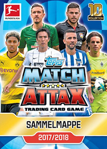 Album German Fussball Bundesliga 2017-2018. Match Attax