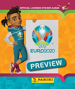 Album UEFA Euro 2020 Preview. 528 stickers version