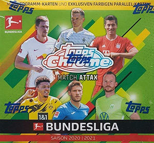 Album German Bundesliga 2020-2021. Match Attax Chrome
