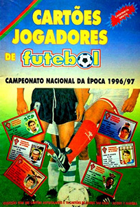 Album Cartoes Jogadores de Futebol 1996-1997
