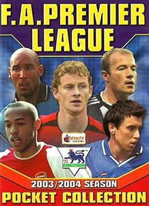 Album F.A. Premier League 2003-2004. Pocket Collection
