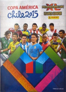 Album Copa América. Chile 2015. Adrenalyn XL