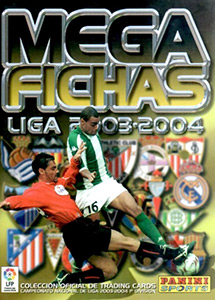 Album Liga 2003-2004. Megafichas