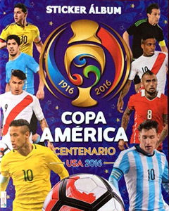 Album Copa América Centenario. USA 2016