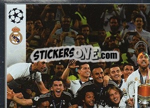 Sticker Real Madrid CF - UEFA Champions League 2016-2017 - Topps