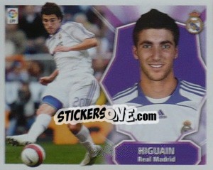 Sticker Higuain - Liga Spagnola 2008-2009 - Colecciones ESTE