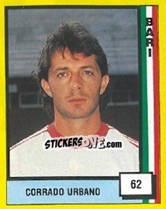 Sticker Corrado Urbano - Il Grande Calcio 1990 - Vallardi