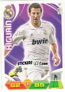 Sticker Higuain - Liga BBVA 2011-2012. Adrenalyn XL - Panini