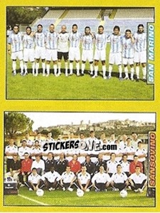 Sticker San Marino - Sansovino - Calciatori 2007-2008 - Panini