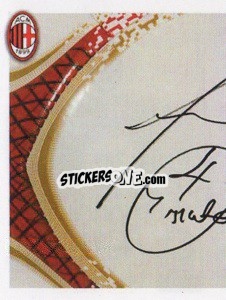 Sticker Muntari Autografo - A.C. Milan 2013-2014
 - Erredi Galata Edizioni