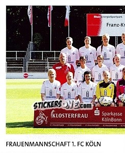 Sticker Frauenmannschaft 1.Fc Köln - Fc Köln 2011-2012 - Panini
