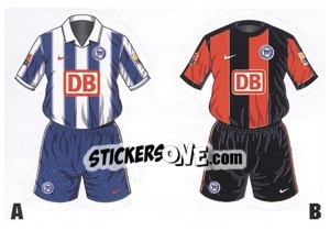 Sticker Hertha BSC - German Football Bundesliga 2009-2010 - Topps