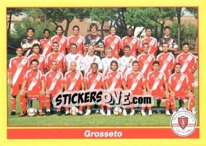 Sticker SQUADRA (Grosseto) - Calciatori 2009-2010 - Panini