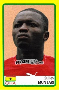 Sticker Sulley Muntari - Africa Cup 2008 - Panini
