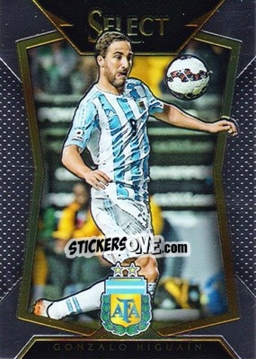Sticker Gonzalo Higuain - Select Soccer 2015 - Panini