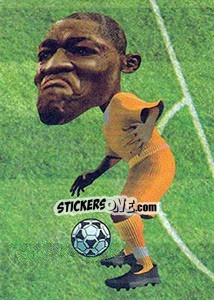 Sticker Sulley Muntari - World Football Stars 2010 - Aquarius