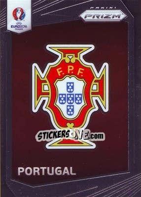 Sticker Portugal - UEFA Euro 2016 Prizm - Panini