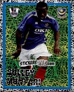 Sticker Sulley Muntari - English Premier League 2007-2008. Kick off - Merlin