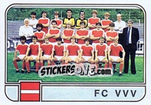 Sticker Team FC VVV - Voetbal 1981-1982 - Panini