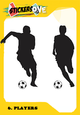 Sticker Michael Essien/ Sulley Muntari - Copa Mundial Brasil 2014 - Navarrete