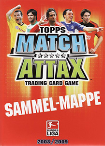 Album German Fussball Bundesliga 2008-2009. Match Attax