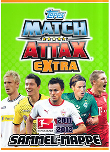 Album German Football Bundesliga 2011-2012. Match Attax Extra