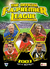 Album Premier League Inglese 2002-2003