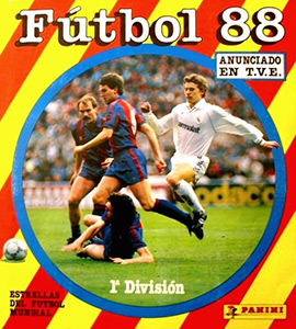 Album Liga Spagnola 1987-1988