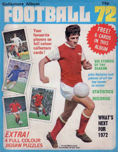 Album Sellers Ltd. English Football 1971-1972