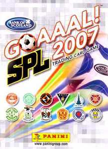 Album Scottish Premier League 2006-2007. Trading Card Game