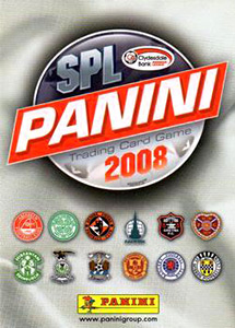 Album Scottish Premier League 2007-2008. Trading Card Game