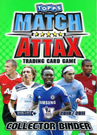 Album English Premier League 2010-2011. Match Attax