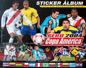 Album Perù 2004 Copa América. Ediciòn Extraordinaria