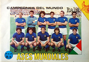 Album Ases Mundiales. España 82