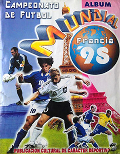 Album Mundial Francia 1998