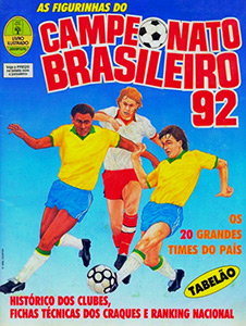 Album Campeonato Brasileiro 1992