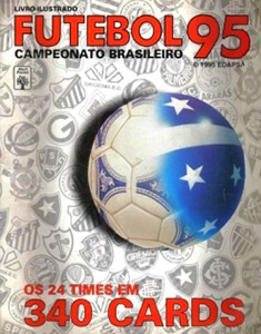 Album Campeonato Brasileiro 1995. 340 Stickers