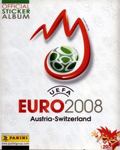 Album UEFA Euro Austria-Switzerland 2008. Brazilian edition