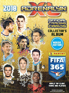 Album FIFA 365: 2017-2018. Adrenalyn XL - Nordic edition