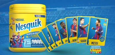 Album F.C. Barcelona Official Nesquik Cards