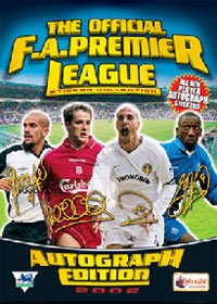 Album Premier League Inglese 2001-2002