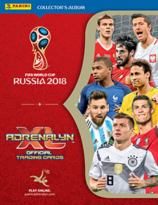 Album FIFA World Cup 2018 Russia. Adrenalyn XL