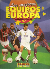 Album Los mejores Equipos de Europa 1997-98