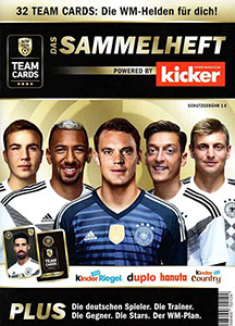 Album WM 2018. DFB Team Cards