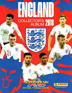 Album England 2018. Adrenalyn XL