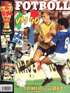 Album Fotboll VM 90