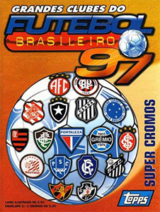 Album Grandes Clubes do Futebol Brasileiro 1997