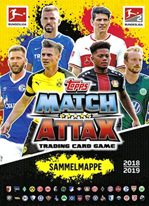Album German Fussball Bundesliga 2018-2019. Match Attax